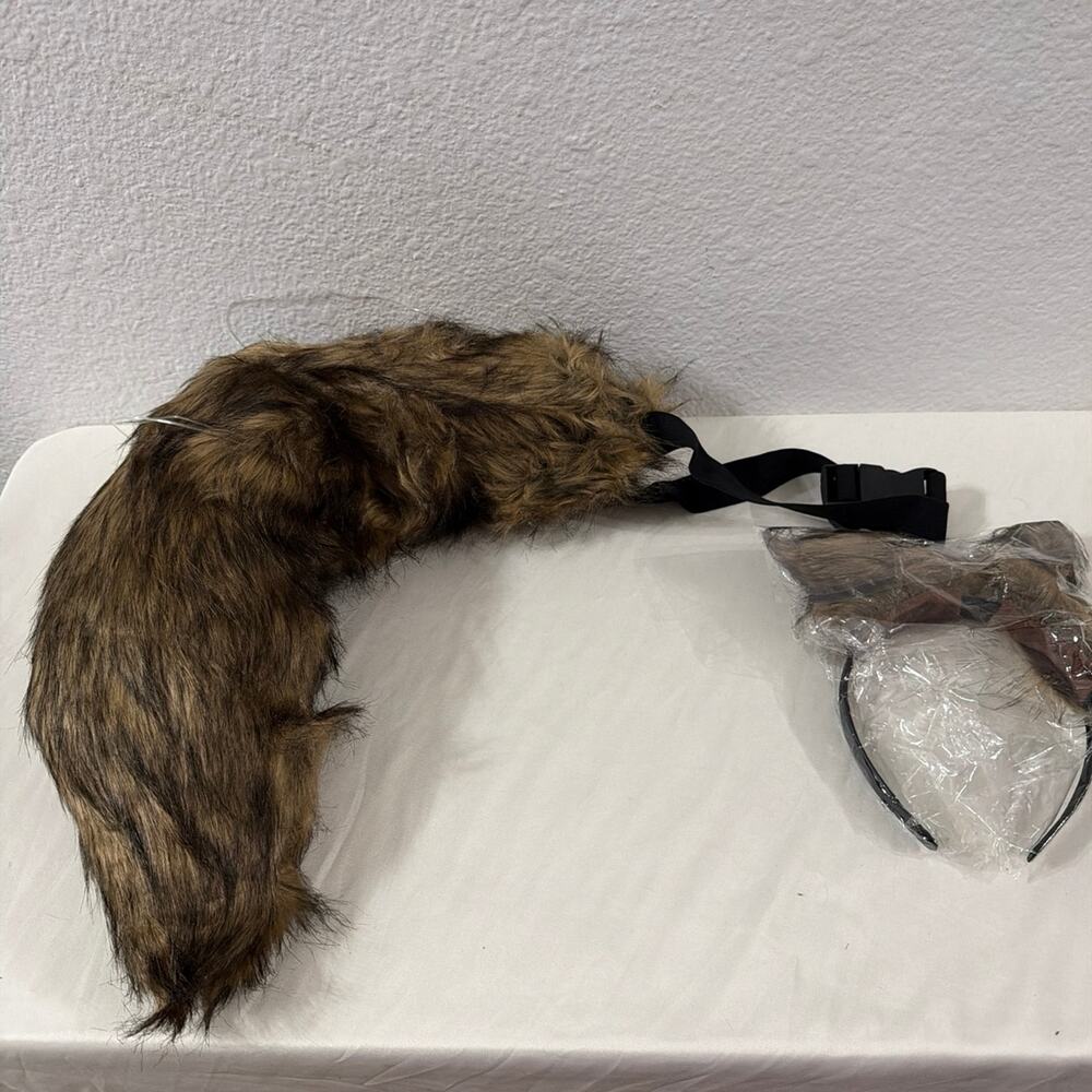 Halloween Cat tail and ears! Brand new